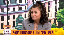 Soția lui Nosfe, noi declarații, la 7 luni de la moartea artistului