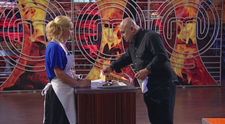 Chefii Catalin Scarlatescu si Florin Dumitrescu nu se mai puteau opri din mancat. 
