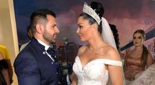 NUNTA ANULUI Brigitte și Florin Pastramă. Primele imagini cu mireasa. LIVE de la ceremonie