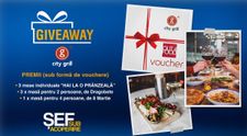 GIVEAWAY SĂPTĂMÂNAL | Răspunde la întrebarea de concurs și câștigă mese copioase le restaurant!
