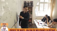 Mihail Iordache îi învață matematică pe copiii nevoiași și chiar îi răsplătește dacă răspund corect. Cine e „Profu' de mate”, tânărul care îi ajută pe elevi să aibă note bune la Evaluarea Națională și Bacalaureat