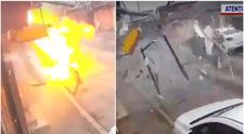 Momentul exploziei din Sectorul 2 al Bucureștiului a fost filmat! Scenele sunt absolut șocante: „A bubuit până la...”