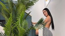 Cum s-a îmbrăcat Daniela Crudu la botezul fiicei Daiana Maria! Vezi imagini spectaculoase