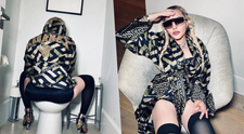 Madonna are un fetiș ciudat: se pozează stând pe toaletă. Fanii cred că ar trebui să înceteze