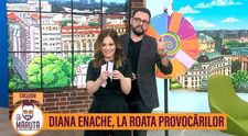 Diana Enache, la Roata Provocărilor! Cum s-a descurcat prezentatoarea