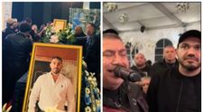 „Plânge și cerul când cântă Ștefan de la Bărbulești”. Lăutarul și fiul lui, Narcis, sute de dedicații până în zori la priveghiul lui Costel Corduneanu