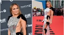 Jennifer Lopez, fără lenjerie intimă într-o rochie decupată, la 55 de ani. Ben Affleck a lipsit de la premiera filmului la care au lucrat împreună