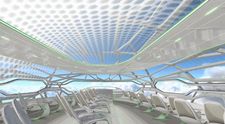 Cum vor arata avioanele in 2050: De la tavan panoramic pana la barul si sala de jocuri FOTO
