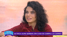 VIDEO Actrița Alina Șerban, din casa de chirpici, la Cannes