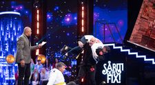 Săriți de pe fix, 7 decembrie 2023. Cătălin Zmărăndescu dă de pământ, la propriu, cu Mihai Rait și cu Cătălin Neamțu, la proba „Luptă și spune”