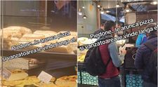 „Piedone aruncă pizza și vânzătoarea o dă clienților”. Scene greu de privit la o patiserie din București! Ce a făcut o lucrătoare comercială chiar în timpul controlului ANPC. Imaginile au ajuns virale