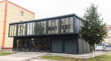 (P) Clădire modulară unică, dotată cu cele mai noi sisteme tehnologice la Academia Forțelor Terestre din Sibiu
