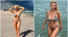 “O femeie adevărată!” Imaginile cu Andreea Bănică în bikini la 46 de ani fac furori printre fani