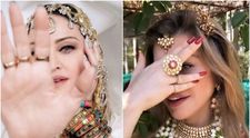 Loredana Groza, Madonna de România în straie indiene. Cum a pozat artista