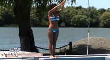 Provocarea pe care Ruby a refuzat sa o duca la bun sfarsit. Ce s-a intamplat cand s-a apropiat de marginea piscinei