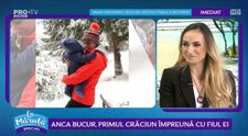 VIDEO Anca Bucur, primul Crăciun alături de fiul ei