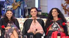 Ursitoarele Carmen Tanase, Doinita Oancea si Ioana Ginghina le fac urari tripletilor!