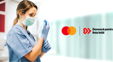 Mastercard se alătură campaniei „Donează pentru linia întâi”, cu o donație de 500.000 de lei