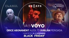 E Black Friday la VOYO: „Orice abonament alegi, îți dublăm perioada
