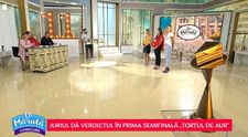 Tortul de aur - Prima semifinală. Adriana Moldoveanu este concurenta care merge în finală