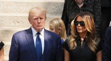 Eleganță și caracter! Melania Trump a fost prezentă la înmormântarea Ivanei Trump