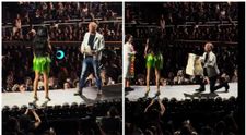 Un fan înfocat a urcat pe scenă, a îngenuncheat și a cerut-o de nevastă! Reacția celebrei artiste e virală: „Am auzit că ești singură…”