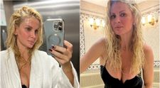 Andreea Bănică și-a încântat fanii cu imagini provocatoare de la Băile Herculane. Cum s-a pozat în saună