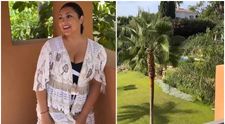 Andra, apariție superbă în costum de baie. Cântăreața își continuă vacanța în Marbella, alături de familia ei