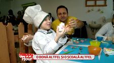 Maruta isi face gradinita vedetelor. Cum s-a descurcat el cu atatia copii pe cap