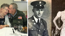 Un veteran de război şi-a revăzut prima iubită după 75 de ani. Bărbatul: 
