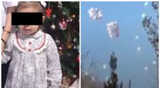 Anastasia, micuța de nici doi anișori a fost condusă pe ultimul drum. Zeci de baloane s-au înălțat spre cer la Medgidia