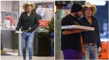 Primele imagini cu Mickey Rourke după ce a fost evacuat din casa din Los Angeles. Cu cine l-au surprins paparazzii pe străzi