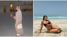 Georgina Rodriguez, milioane de like-uri, dar și val de comentarii răutăcioase după ce a apărut în costum de baie: „Rușine! Ieri în hijab, azi așa?!”