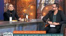 Jo, spui tot sau îți va lua gura foc? Cum s-a descurcat artista la provocarea lui Cătălin Măruță