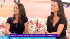 VIDEO Laura Boghiu (Visuri la cheie), pentru prima dată cu sora geamănă la TV