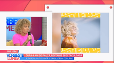 VIDEO Actrița Alexia Țalavutis, revenire spectaculoasă după 4 ani de pauză