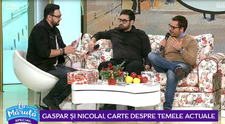 VIDEO Gașpar și Nicolai, carte despre temele actuale