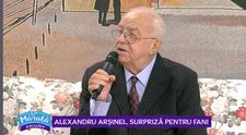 VIDEO Alexandru Arșinel, surpriză pentru fani