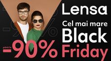 (P) Pe Lensa.ro a început Black Friday cu reduceri de până la 90%