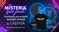 Misterul face jocul! Urmărește indiciile, ghicește a doua mască de la Masked Singer România, iar noi te premiem