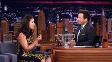 Bianca Andreescu, invitată în emisiunea lui Jimmy Fallon: 