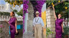 Andreea Marin, exemplu de eleganță desăvârșită pe străzile din Capri: „Splendida! Grande classe, sempre!”