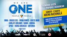 WE ARE ONE anunță primii artiști din line-up. Cel mai mare concert caritabil din România, pentru sprijinirea poporului ucrainean, are loc pe 12 martie, la Arena Națională