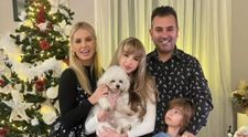 Andreea Bănică și-a împodobit casa pentru sărbători. Cum arată curtea decorată cu sute de luminițe: „Noaptea are farmecul ei”