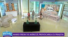 Mario Fresh față în față cu Cătălin Măruță. Cine a câștigat provocarea zilei