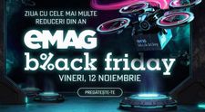 (P) A început Black Friday la eMAG! Oferta cuprinde 4,5 milioane de produse cu reduceri în valoare de 330 de milioane de lei