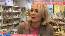 VIDEO Obiecte pentru o casă cu stil. Ce își dorește Dana Săvuică?