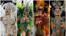 Parada Carnavalului de la Rio în imagini: atmosferă electrizantă, spectacol de culori, costumații inedite și cele mai frumoase dansatoare! Școala de samba Beija-Flor, câștigătoarea ediției din 2025