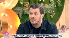 Dan Cruceru, despre pregătirea copilului pentru școală, pas cu pas