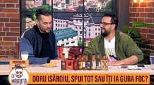 Doru Isăroiu, solistul trupei Red Parlament, la provocarea sosurilor iuți